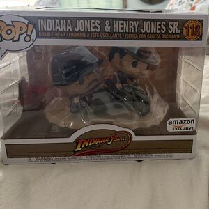 Funko Indiana Jones & Henry Jones Sr. Pop! Figures